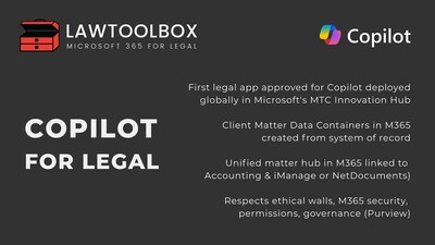 Copilot LawToolBox M365 for Legal