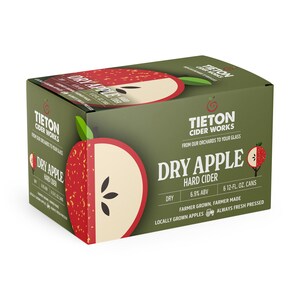 Tieton Cider Works, A Farmer-Grown, Farmer-Made Cidery Recently Named the Eighth Fastest Growing Cider Brand in the U.S, Launches Dry Apple Cider Varietal