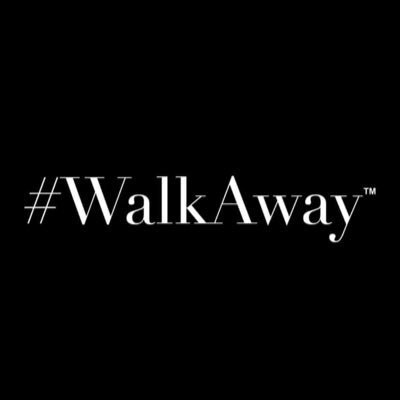 #WalkAway Logo Square Black