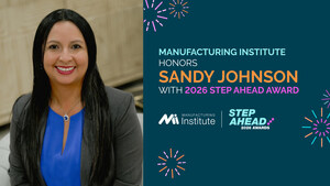 Manufacturing Institute honors Shaw's Sandy Johnson with 2026 STEP Ahead Award