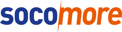 Socomore logo. Socomore is a global manufacturer of specialty chemical solutions used in aerospace manufacturing, maintenance, surface preparation, corrosion protection, and aircraft paint removal processes. Socomore logo. Socomore is a global manufacturer of specialty chemical solutions used in aerospace manufacturing, maintenance, surface preparation, corrosion protection, and aircraft paint removal processes.