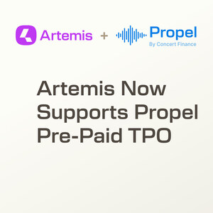 Artemis Integrates Propel (by Concert Finance) Prepaid TPO for Solar Installers