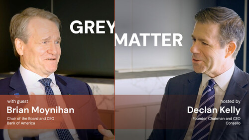 Bank of America's Brian Moynihan speaks with Declan Kelly of Consello.