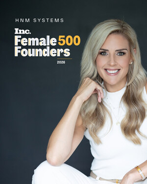 Inc. Names Heather Moyer, Founder and CEO of HNM Systems, to Its 2026 Female Founders 500 List