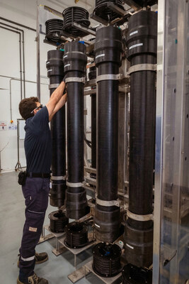 A DWE Set at H2Pro’s manufacturing facility