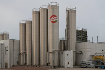 Babybel production facility in Brookings, South Dakota. Babybel production facility in Brookings, South Dakota.