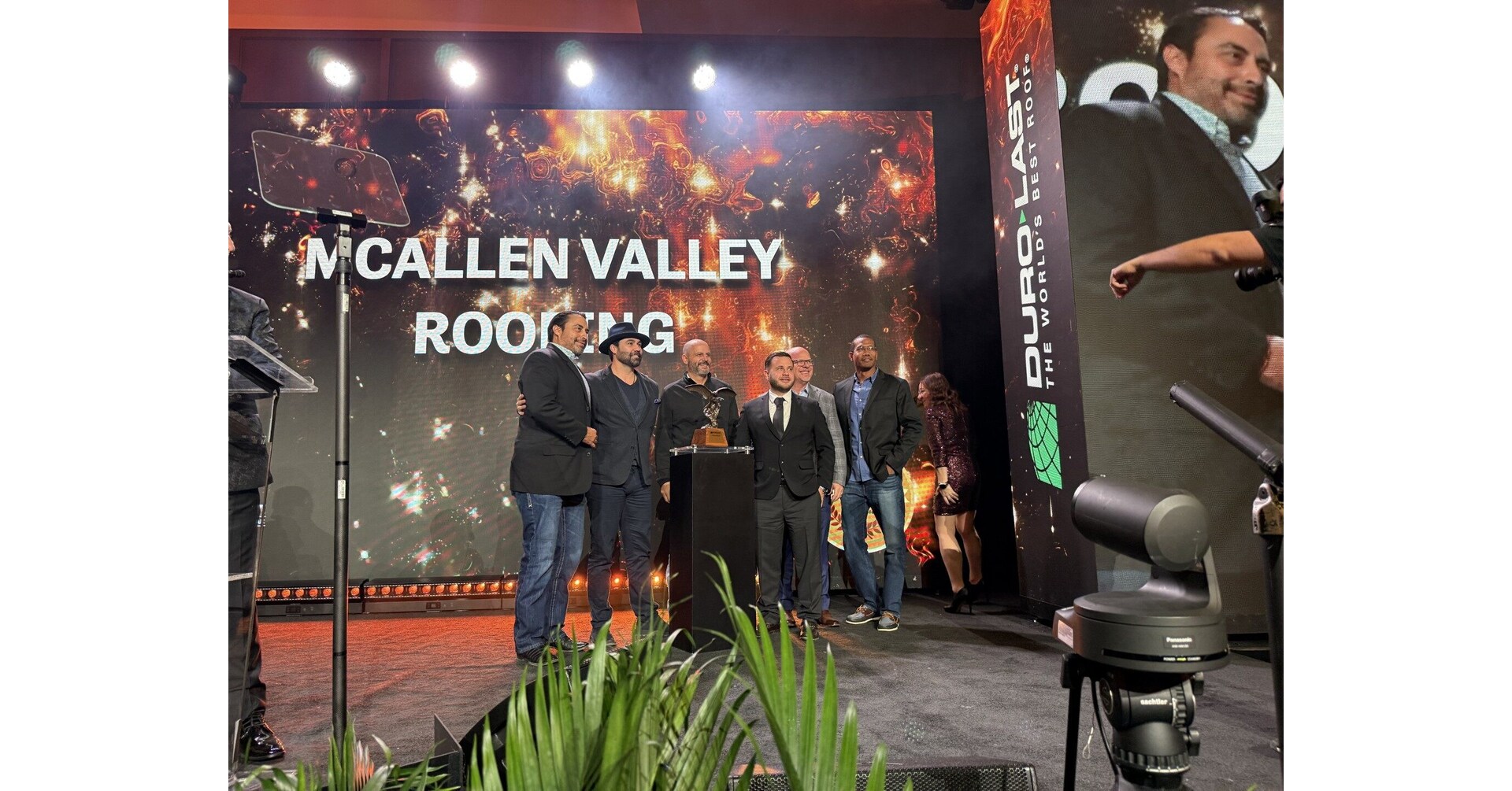 McAllen Roofing Earns Elite Contractor Status and Chairmans Award from Duro-Last Roofing, Inc.