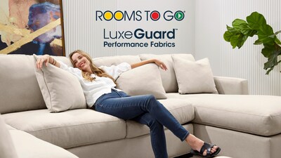 Rooms To Go® LuxeGuard™ Performance Fabrics