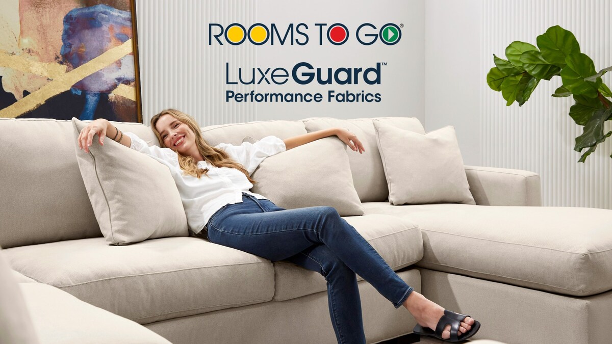 Be On Your Guard: Rooms To Go® Introduces the LuxeGuard™ Performance Fabric Coll...