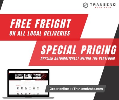 Transend Launches Limited-Time 5% Savings and Free Local Delivery to Accelerate Digital Ordering for Automotive Repair Shops