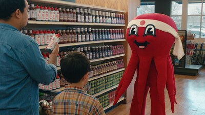 At the center of the campaign is Octo, the red octopus mascot that has lived on every bottle of Bachan's since the brand's launch in 2019. Many fans have used the octopus to find Bachan’s sauces on crowded store shelves. The campaign leans into that instinct, turning the beloved icon into a character that truly embodies the brand.