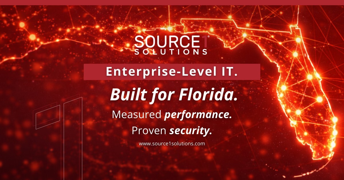Source 1 Solutions Launches Florida Initiative Supporting IT, Security and Infrastructure Systems