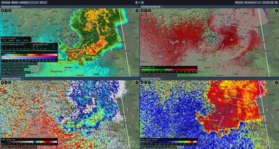 See it all, all at once! The QuadPane feature in action.