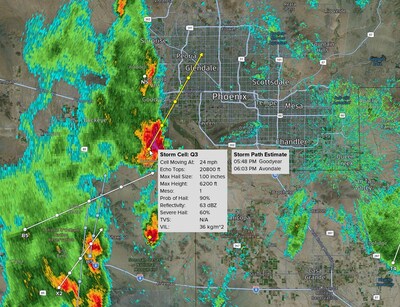 Predict the path, plan ahead! Storm Path Estimates keep you one step ahead of the storm