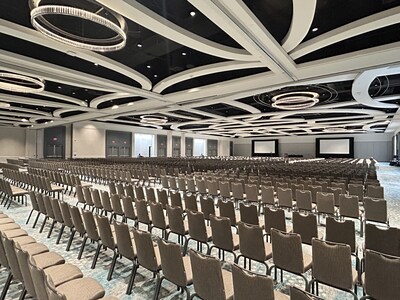 Redesigned Grand Ballroom at Orlando World Center Marriott