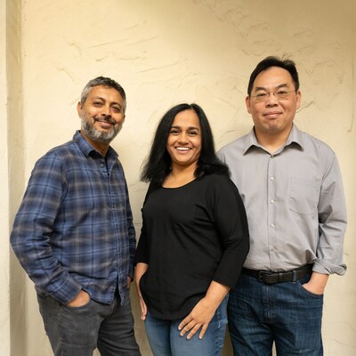 ORO Labs co-founders Sudhir Bhojwani, Lalitha Rajagopalan, and Yuan Tung