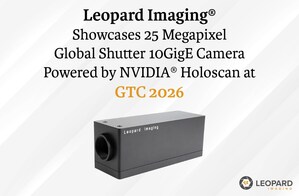 Leopard Imaging® Showcases 25MP Global Shutter 10GigE Camera Powered by NVIDIA Holoscan at GTC