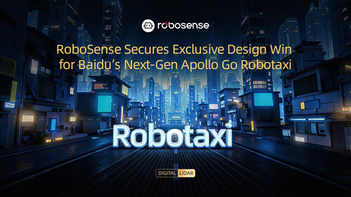 RoboSense Secures Design Win for Baidu's Apollo Go Robotaxi