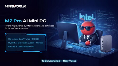M2 Pro AI Mini PC: Hybrid AI powered by Intel Panther Lake, optimized for OpenClaw AI agents