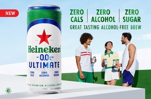 HEINEKEN® 0.0 UNVEILS FIRST ZERO ALCOHOL, ZERO CALORIE, AND ZERO SUGAR BREW