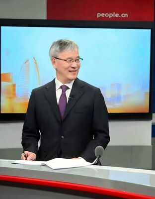 褚健做客人民网《人民会客厅》访谈：让流程工业企业实现“无人驾驶”