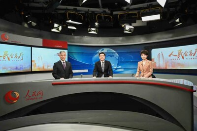 褚健做客人民网《人民会客厅》访谈：让流程工业企业实现“无人驾驶”