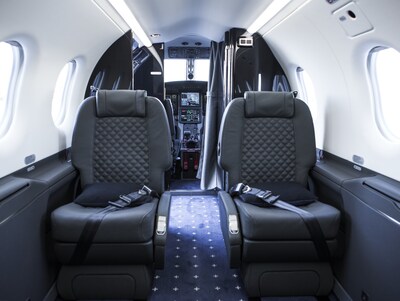 Interior of our regional air shuttle