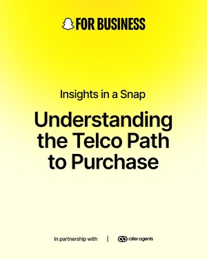New Research from Snapchat and Alter Agents Reveals Social Media Drives Telecom Decisions, with 55% of Snapchatters Purchasing After Seeing an Ad