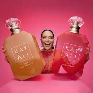KAYALI Introduces Two New Juicy Additions to its Eden Fragrance Collection: Eden Sweet Peach | 35 Eau de Parfum &amp; Eden Plush Pear | 23 Eau de Parfum