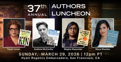 Bay Area's Premier Literary Event Returns: NKF Authors Luncheon Set for March 29th in San Francisco