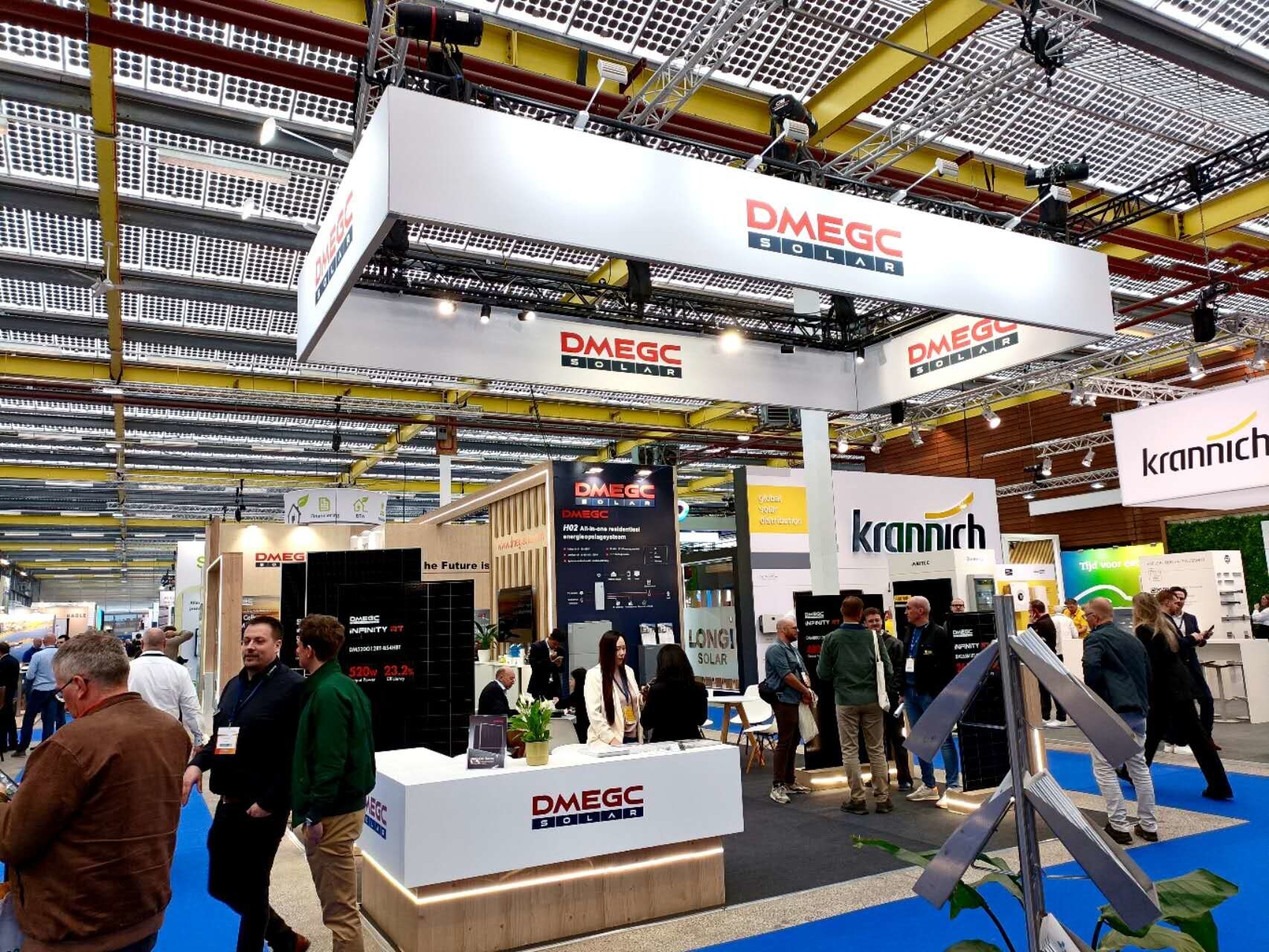 DMEGC Solar Displays New PV Innovations Across European Exhibitions