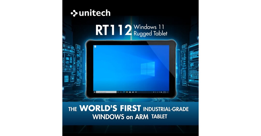 Unitech lance la première tablette Windows sur ARM de qualité industrielle au monde, mettant en avant la mobilité d'entreprise
