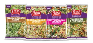 From Umami to Island-Inspired Flavors: Fresh Express Launches Four New Unexpected Chopped Salad Kits