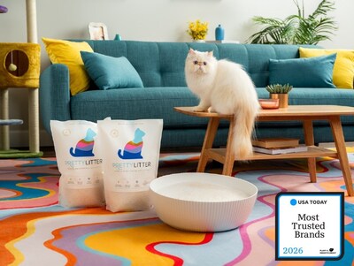 PrettyLitter Earns Spot on USA TODAY’s Most Trusted Brands 2026 List