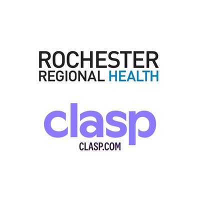 Clasp and Rochester Regional Health Logos (PRNewsfoto/Clasp) Clasp and Rochester Regional Health Logos (PRNewsfoto/Clasp)