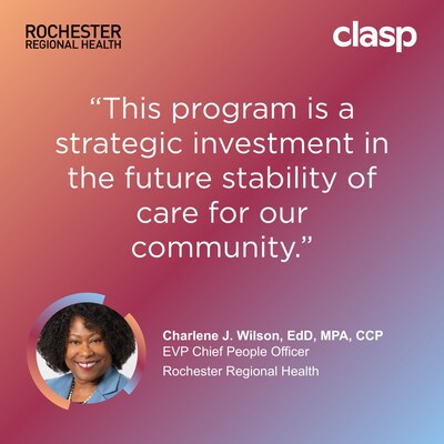 Charlene Wilson Quote (PRNewsfoto/Clasp) Charlene Wilson Quote (PRNewsfoto/Clasp)