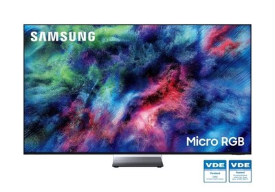 La pantalla Micro RGB de Samsung recibe las certificaciones Safety for Eyes y Circadian Rhythm Display de VDE