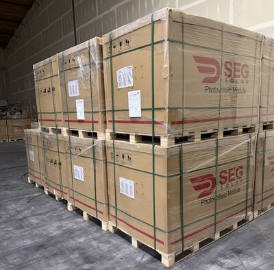 Over $7 Million of Solar Inventory Over $7 Million of Solar Inventory