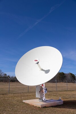 CPI's Stardust gateway antenna terminal is designed to support modern LEO and MEO satellite constellations
