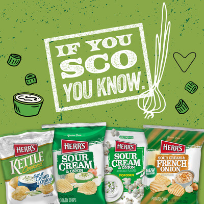 Herr's Looks to Make it Official with Herr's Sour Cream & Onion Day