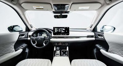 The 2026 Outlander Plug-in Hybrid features extensive updates to the interior, as debuted on the 2025 Outlander ICE model