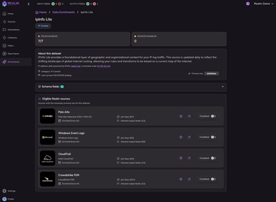 Realm Data Enrichments is a new AI-powered capability that injects contextual intelligence directly into telemetry in the security data pipeline.