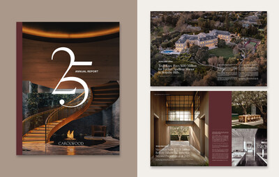 Carolwood Estates has launched its 2025 Annual Report, available now on Issuu. The star-studded boutique firm repped both sides of the two highest residential deals in Los Angeles of the year helping maintain a dominant market share of the $50 million+, $20 million+ and $10 million+ residential markets in prime L.A. year-over-year. Carolwood closed $5 billion in sales in 2025, $1.5 billion (30%) of which was conducted off-market.