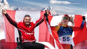 Natalie Wilkie and Mark Ideson to carry flag for Canada at Milano Cortina 2026 Paralympic Winter Games Closing Ceremony