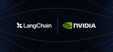 LangChain NVIDIA logo