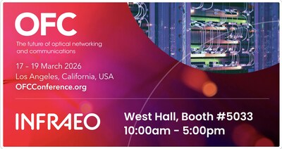 Infraeo Showcases Award-Winning 1.6T Interconnect Innovations and Ecosystem Collaborations at OFC 2026