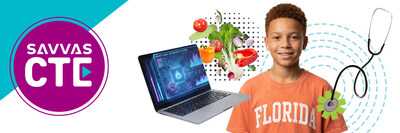 Savvas Learning Company is excited to announce that its Savvas CTE career exploration course is the first to be approved by the Florida Department of Education (DOE), providing Florida educators with a customized curriculum that meets the state’s career planning requirement for middle schoolers.
