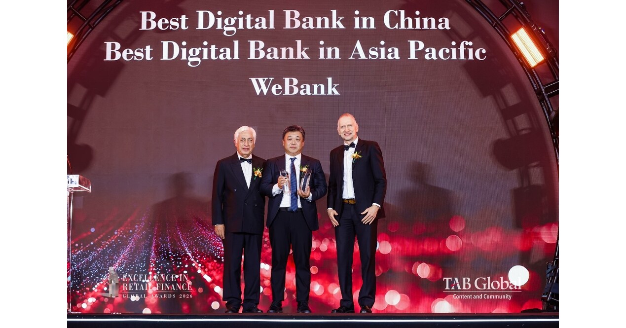 WeBank Wins Four Awards from The Asian Banker, Gaining International Recognition for its Digital Inclusive Finance Practices