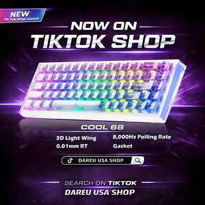 Gaming Peripheral Brand DAREU Launches U.S. TikTok Shop for 20th Anniversary