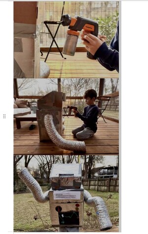 TILSWALL Hornet Helps Young Creator Win First Prize with DIY Robot